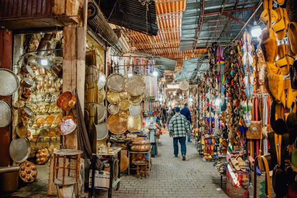 Bargain in Moroccan Souks
